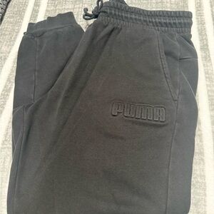 PUMA Men's Charcoal Jogger Pants